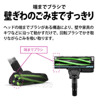 シャープ EC-KR2-B 紙パック式コードレススティッククリーナー