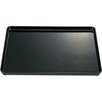 江部松商事 地木目長手盆 新黒たたきNS 尺3 FC142LS-6223350