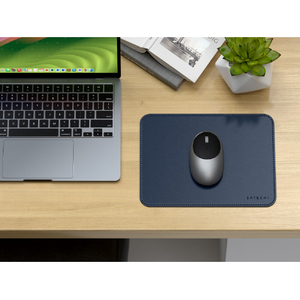 SATECHI Vegan-Leather Premium Mouse Pad (Blue) PST-LMPB-イメージ3