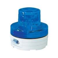 日動工業 日動/電池式LED回転灯ニコUFO 夜間自動点灯タイプ 青 青7675アルカリ単3乾電池×2本(付属) FC498HS-3686507