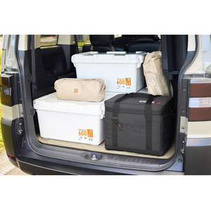アイリスオーヤマ エアロゲルソフトクーラーボックス 40L チャコールグレー FCJ087F-AGSC-40C-イメージ10