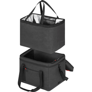 アイリスオーヤマ エアロゲルソフトクーラーボックス 40L チャコールグレー FCJ087F-AGSC-40C-イメージ4