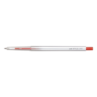 三菱鉛筆 スタイルフィット ゲルインクボールペン ノック式(リフィル入) 0．38mm レッド UMN1393815