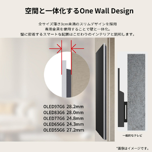 LGエレクトロニクス 55V型4Kチューナー内蔵4K対応有機ELテレビ OLED55G6PJB-イメージ3