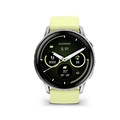 Garmin Venu 4 (45mm), GPS, Wi-Fi, Gray w/ Silver + Citron, JPN Silver + Citron 010-03014-32