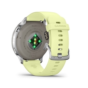 Garmin Venu 4 (45mm), GPS, Wi-Fi, Gray w/ Silver + Citron, JPN Silver + Citron 010-03014-32-イメージ4