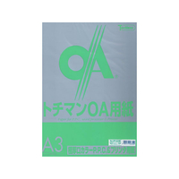 SAKAEテクニカルペーパー 極厚口カラーPPC A3 バンブーグリーン50枚*5 FC65081-LPP-A3-BG