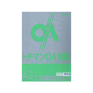 SAKAEテクニカルペーパー 極厚口カラーPPC A3 バンブーグリーン50枚*5 FC65081-LPP-A3-BG-イメージ1