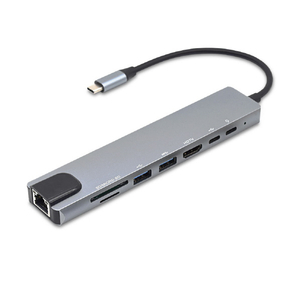 JTT MY DOCK STATION 8-IN-1 My Dock Stationシリーズ JTMD-8IN1-イメージ1