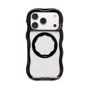 Ｈａｍｅｅ iPhone18 Pro/17 Pro用 MAGSYNQｹｰｽ IFACE BEBLING WAVE ブラック 41-192607-イメージ1