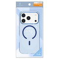 トリニティ ajouter アジュテ iPhone 18 Pro用 / 17 Pro用 [Silky Armor] マグネット吸着式アクセサリー対応 シルキータッチケース ソーダ AJ-IP26M3-SA-CLSBL