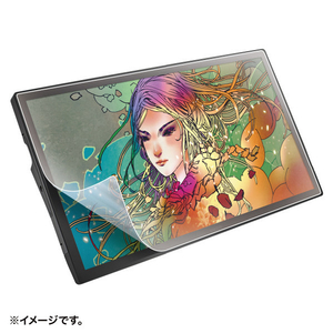 サンワサプライ Wacom ペンタブレット Cintiq Pro 27用紙のような反射防止フィルム LCD-WCP27P-イメージ1