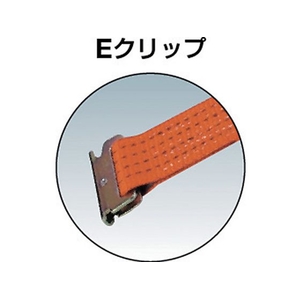 トラスコ中山 TRUSCO ベルト荷締機 38mm幅 500kg Eクリップ 0.54.51-Eクリップタイプ FC273HY-2278103-イメージ2