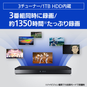 パナソニック 1TB HDD/4Kチューナー内蔵ブルーレイレコーダー 4KDIGA DMR-4T103-イメージ17