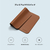 SATECHI Vegan-Leather Premium Mouse Pad (Brown) PST-LMPN-イメージ2