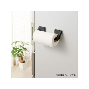 伸晃 キッチンペーパーホルダー マグネット ブラック FCE161T-FK-PBK-イメージ2