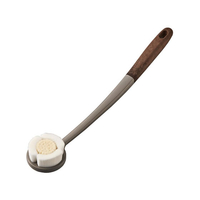 日本クリンテック ボディケアブラシ ソフト モカグレージュ FCG066Y