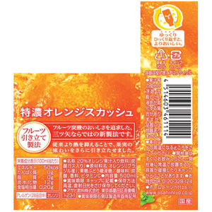 アサヒ飲料 三ツ矢特濃オレンジスカッシュ 500mL FC205TF-イメージ2