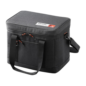 アイリスオーヤマ エアロゲルソフトクーラーボックス 15L チャコールグレー FCJ088F-AGSC-15C-イメージ1