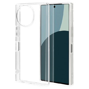 ラスタバナナ AQUOS R9(SH-51E)用ハイブリッドケース RHINO 5H TPU×アクリル クリア 8033AR9HACL-イメージ1