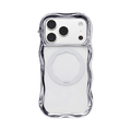 Ｈａｍｅｅ iPhone18 Pro/17 Pro用 MAGSYNQｹｰｽ IFACE BEBLING WAVE シルバー 41-192614