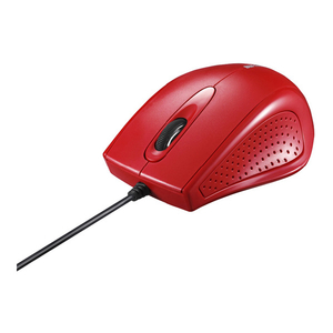 BUFFALO 有線IR LED光学式マウス 3ボタンタイプ レッド BSMRU050RD BUFFALO 有線IR LED光学式マウス 3ボタンタイプ レッド BSMRU050RD