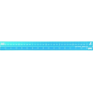 シンワ◆取引終了◆ シンワ/アルミ三角スケール B-15 15cm 建築士用 ブルー 74978 FC773WJ-2430580-イメージ1