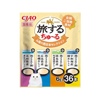 いなば 旅するちゅーる 4種の西日本 6g×36本 FCE085K