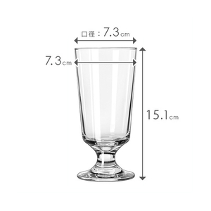 藤栄 エンバシ-フッティッド(296ml) LIBBEY EMBASSY FOOTED LB003ﾘﾋﾞ-ｴﾝﾊﾞｼ-ﾌﾂﾃｲﾂﾄﾞ-イメージ9