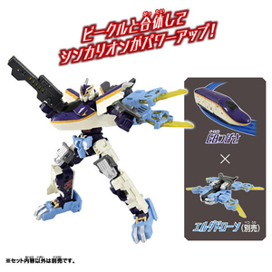 タカラトミー プラレール シンカリオン チェンジ ザ ワールド E8つばさ ｼﾝｶﾘｵﾝCWE8ﾂﾊﾞｻ-イメージ3