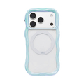 Ｈａｍｅｅ iPhone18 Pro/17 Pro用 MAGSYNQｹｰｽ IFACE BEBLING WAVE ホワイトオーロラ 41-192621