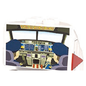 タカラトミー トミカ・プラレールブロック 飛行機 ﾄﾐﾌﾟﾗﾌﾞﾛﾂｸﾋｺｳｷ-イメージ3