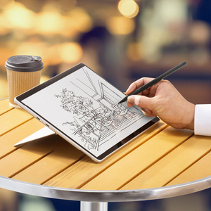 サンワサプライ Microsoft Surface専用充電式極細タッチペン ブラック PDA-PEN57BK-イメージ10