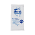 ジャパックス 業務用レジ袋 東45号・西45号 乳白100枚 FCE071U-RJJ45