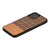 Man & Wood iPhone 12 Pro Max用天然木ケース Browny Check I19262I12PM-イメージ2