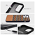 Man & Wood iPhone 12 Pro Max用天然木ケース Browny Check I19262I12PM-イメージ6