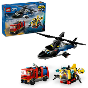 レゴジャパン LEGO シティ 60462 ヘリコプター・消防車・潜水艦コンボ 60462ヘリシヨウボウシヤセンスイカンコンボ レゴジャパン LEGO シティ 60462 ヘリコプター・消防車・潜水艦コンボ 60462ヘリシヨウボウシヤセンスイカンコンボ