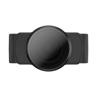 PopSockets スマホグリップ Translucent Black Smoke Black 806136