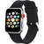 藤本電業 Apple Watch 41mm/40mm/38mm用シリコンバンド リッチブラック WAB-12RB40-イメージ2