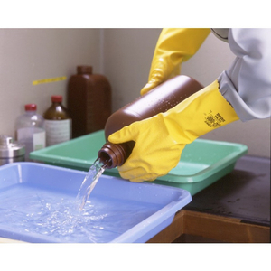 ＳＨＯＷＡ ポリウレタン製オールコート裏布付き手袋　ＳＤ－１０００　イエロー　ＬＬサイズ SD-1000-LL-イメージ5