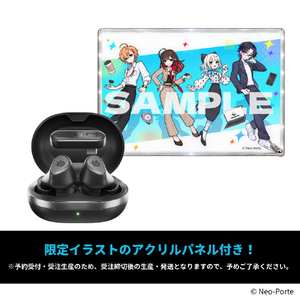 SteelSeries 【ノベルティ付き】Vtuber限定ギフト付き第2弾 Arctis GameBuds Black 61680CP2-イメージ1
