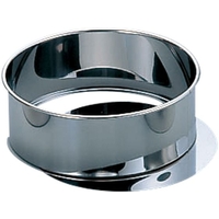 霜鳥製作所 S印 ステン デコ型 底取 (ミニ) 13cm No.458 FCM7322-019129004