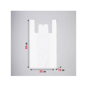 ジャパックス 業務用レジ袋 東60号・西50号 乳白100枚 FCE072U-RJJ60-イメージ5