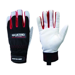 ミタニコーポレーション 豚革手袋QUATRO(クアトロ) Lサイズ FC492EU-8365840-イメージ1