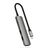 SATECHI 4-in-1 USB-C Slim Multiport Adapter 4K (Space Grey) PST-P4SM-イメージ1