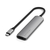 SATECHI 4-in-1 USB-C Slim Multiport Adapter 4K (Space Grey) PST-P4SM-イメージ2