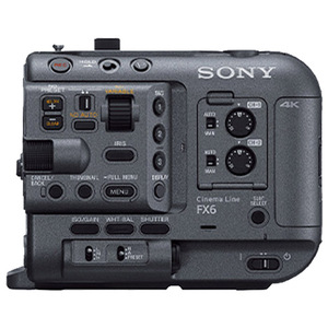 SONY Cinema Line カメラ FX6 ブラック ILME-FX6V-イメージ4