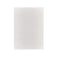 リヒトラブ カラークリヤーホルダー A4 乳白 50枚 FC40781-F78-1