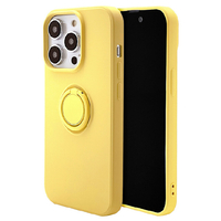 ラスタバナナ iPhone 14 Pro用TPUリングケース サンシャインイエロー 7162IP261PTP