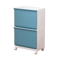 平和工業 ランドリーボックス2段 Clevan322 ブルー ﾗﾝﾄﾞﾘ-ﾜｺﾞﾝ2ﾀﾞﾝBL